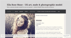 Desktop Screenshot of ellarosemuse.co.uk